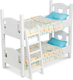 מיטות קומותיים לבובות דגם Play Bunk Bed