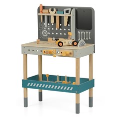 שולחן עבודה מעץ דגם Wooden Workbench